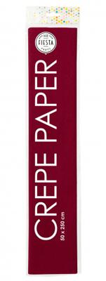 Globos Crepepapier bordeaux, 50x250cm