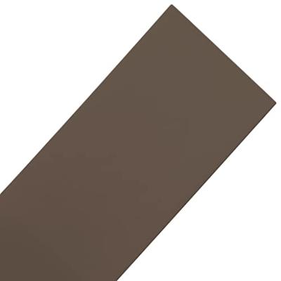 VidaXL Tuinrand 10 m 15 cm polyetheen bruin - thumbnail