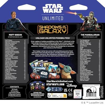 Star Wars Unlimited Shadows of the Galaxy Two-Player Starter