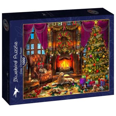 Cosy Christmas Room Puzzel 1000 stukjes