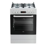 Beko FSM62320DWS fornuis Vrijstaand fornuis Gaskookplaat Wit - thumbnail