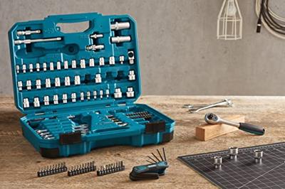 Makita E-06616 Handgereedschapset 120-delig in koffer - thumbnail