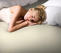 Bella Donna Bella Donna Hoeslaken Jersey Eenpersoons poeder-0110 90/190-100/220 - thumbnail