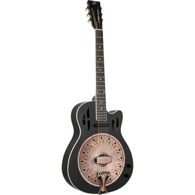 Ortega Americana Series RRG40CE-DBK Resonator Guitar elektrisch-akoestische resonatorgitaar
