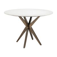 Richmond Ronde Eettafel 'Maisy' Marmer, 114cm - thumbnail