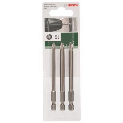 Bosch Accessories 2609255966 Kruis-bit PH 1, PH 2, PH 3 E 6.3 3 stuk(s)