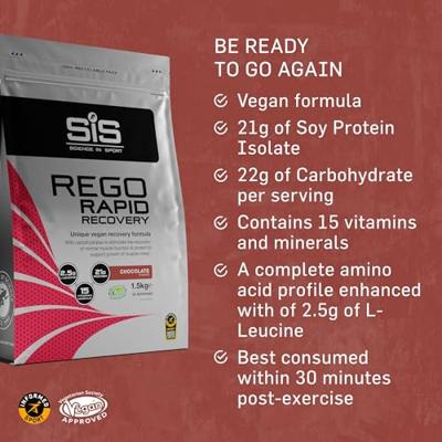 SIS Rego Rapid Recovery Chocolade 1.5kg SIS Rego Rapid Recovery Chocolade 1.5kg