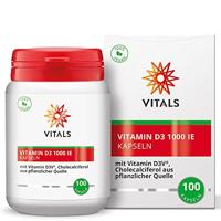 Vitals Vitamine D3 1000 IE Capsules - thumbnail