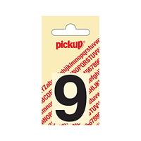 Plakcijfer Helvetica 40 mm Sticker zwarte cijfer 9 Pickup - Pickup - thumbnail