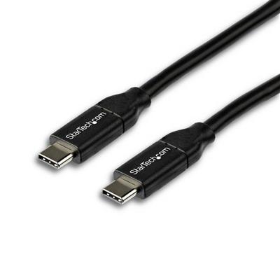StarTech.com USB-C naar USB-C kabel met 5A Power Delivery - St/St - 2m - USB 2.0 - USB IF gecertificeerd - USB Type C kabel