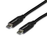 StarTech.com USB-C naar USB-C kabel met 5A Power Delivery - St/St - 2m - USB 2.0 - USB IF gecertificeerd - USB Type C kabel - thumbnail