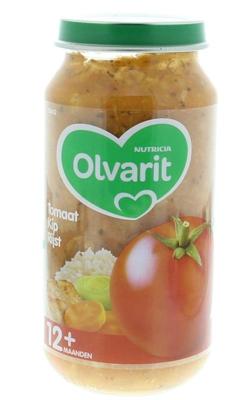 Olvarit 12m+ Tomaat Kip Rijst