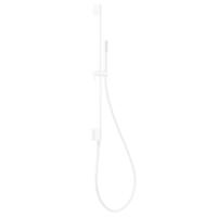 Glijstangset Tres 76 cm met Waterinlaat Handdouche Rond Mat Wit Tres - thumbnail