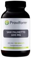 Proviform Saw Palmetto 600mg Vegicaps 100st - thumbnail