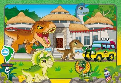 Puzzel Jurassic World Explorers 2x24pcs - thumbnail