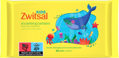 Zwitsal Zwitsal Snoetenpoetsers - 40 stuks