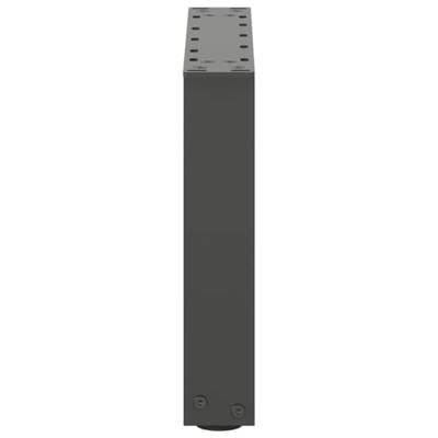Salontafelpoten 2 st U-vormig 30x(30-31) cm staal antraciet