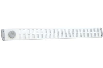 BL SCHUIFROOSTER 650X65MM WIT