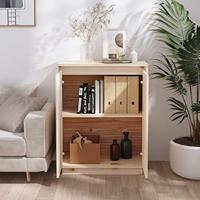 Dressoir 60x34x75 cm massief grenenhout - thumbnail