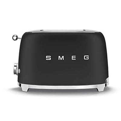 SMEG TSF01BLMEU Broodrooster 50's Style - Mat Zwart