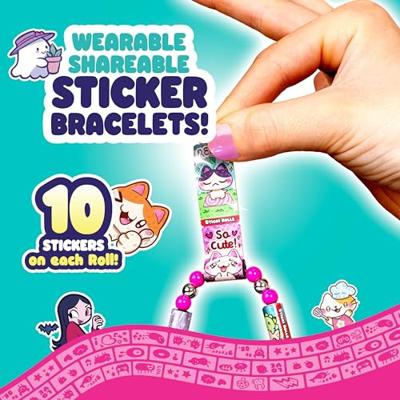 Jazwares Sticki rolls boek en armband met 120 stickers Jazwares Sticki rolls boek en armband met 120 stickers