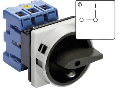 Kraus & Naimer KG41B.T103/01.E Lastscheidingsschakelaar Uitschakelbaar 40 A 1 x 90 ° Zwart 1 stuk(s)