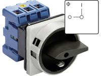 Kraus & Naimer KG41B.T103/01.E Lastscheidingsschakelaar Uitschakelbaar 40 A 1 x 90 ° Zwart 1 stuk(s) - thumbnail