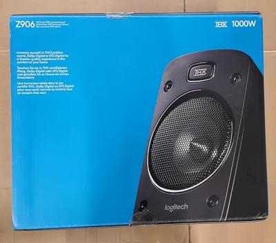 Logitech Z906 5.1 PC-luidsprekers Kabelgebonden 500 W Zwart
