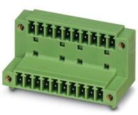 Phoenix Contact 1830185 Male behuizing (board) MCD Totaal aantal polen: 10 Rastermaat: 3.81 mm Inhoud: 50 stuk(s) - thumbnail