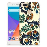 Siliconen Hoesje Xiaomi Mi A1 Barok Flower - thumbnail