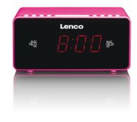 Lenco CR-510 Wekker radio Roze - thumbnail