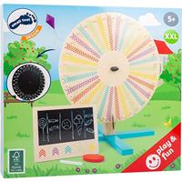 Small Foot houten rad van fortuin, 4dlg. - thumbnail