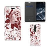 Bookcase Nokia 5.1 (2018) Watercolor Flowers - thumbnail