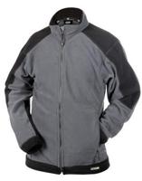 DASSY fleecejas kazan grijs/zwart s - thumbnail