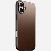 Nomad Modern Nomad lederen hoesje iPhone 16 Plus - Brown - thumbnail
