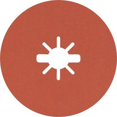 Bosch Accessories 2608621807 Fiberschijf Diameter 115 mm Boordiameter 22.23 mm 5 stuk(s)