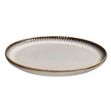 Ontbijtbord Camille - Beige - Stoneware - Ø22 cm