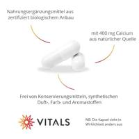 Vitals Calcium 400 Biologisch Capsules - thumbnail
