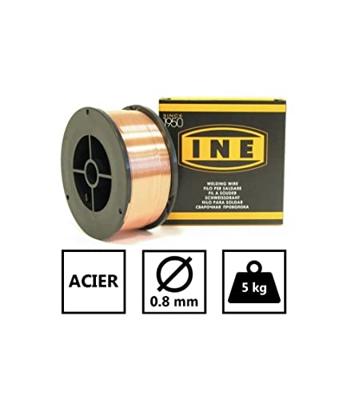 Lasdraad norm. staal 0.8mm 5kg