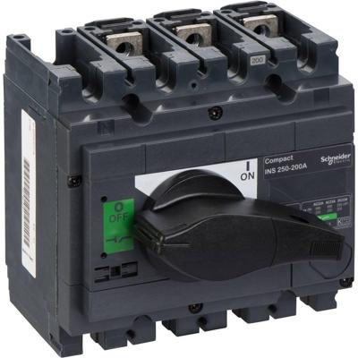 Schneider Electric 31102 Lastscheidingsschakelaar 200 A 125 V/DC, 690 V/AC 1 stuk(s)