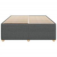 Bedframe zonder matras stof donkergrijs 180x200 cm - thumbnail