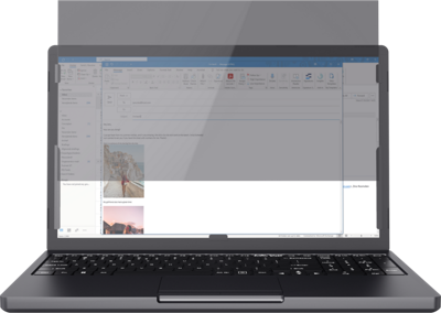 Trust Primo Privacy Filter Privacyfolie Laptop 39,6 cm (15,6) Beeldverhouding: 16:9 25195 Universal