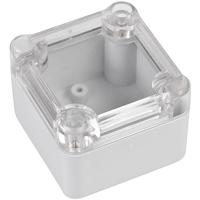 TRU COMPONENTS TC-7910848 Universele behuizing 51 x 49 x 36 ABS-PC Grijs 1 stuk(s) - thumbnail