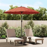 VidaXL Parasol met aluminium paal 270 cm terracottakleurig - thumbnail