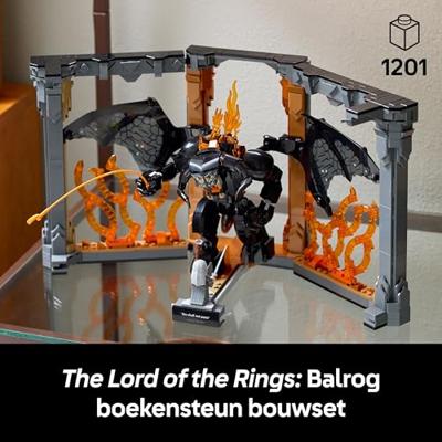 Lego Icons 10367 The Lord Of The Rings Balrog Boekensteun Lego Icons 10367 The Lord Of The Rings Balrog Boekensteun