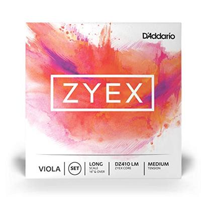 D'Addario DZ410 LM Zyex Viola String Set Long Scale, Medium Tension Altvioolsnaarset D'Addario DZ410 LM Zyex Viola String Set Long Scale, Medium Tension Altvioolsnaarset