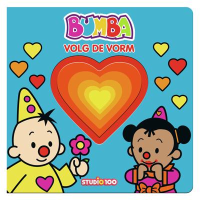 Bumba : kartonboek met sporen - Volg de vorm