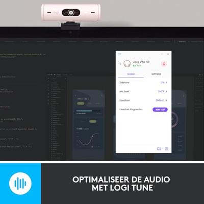 Logitech Zone Vibe 100 Draadloos Roze Logitech Zone Vibe 100 Draadloos Roze