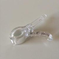 Knijper met staafje transparant - thumbnail