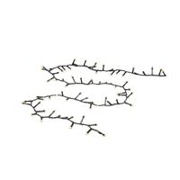 Konstsmide 3875-130 Lichtketting Binnen Energielabel: E (A - G) werkt op het lichtnet Aantal lampen 200 LED Warmwit Verlichte lengte: 4.38 m Frosted - thumbnail